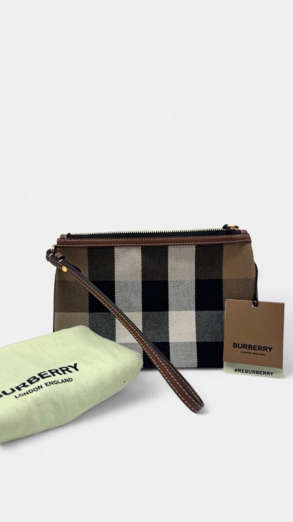 BURBERRY - POCHETTE PEYTON HOUSE CHECK - Image 2
